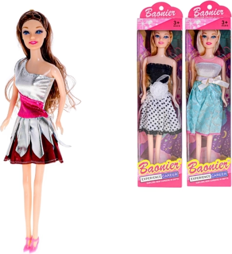 Kĺbová módna bábika 29 cm v darčekovej krabičke