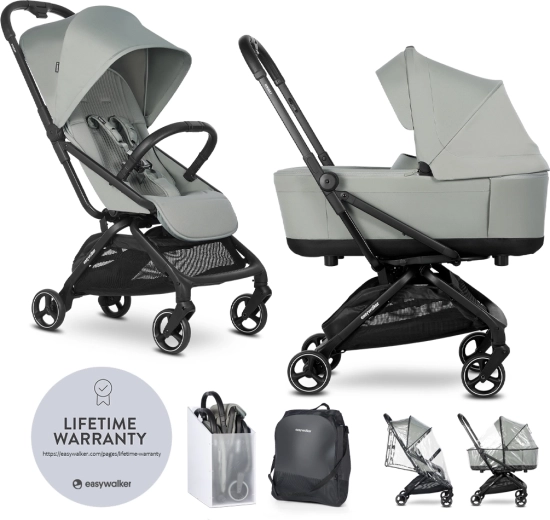 Easywalker Rockey S kombinovaný kočík Fresh green