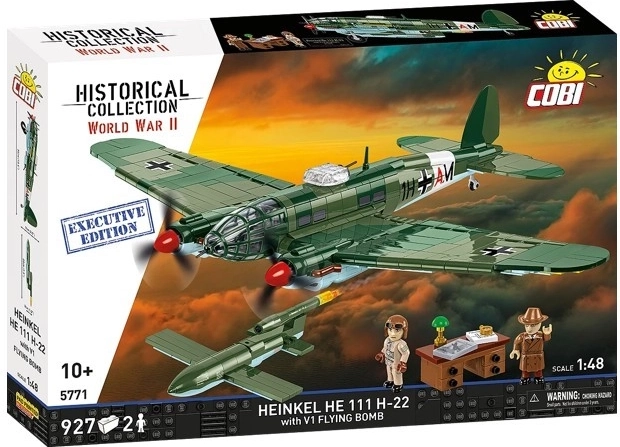 Stavebnica COBI Heinkel He 111 H-22 s lietajúcou bombou V1 (1:48)