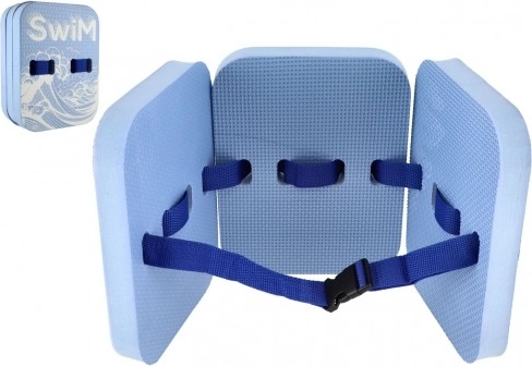Plavecký pás a plavacia doska pre deti, penový, modrý