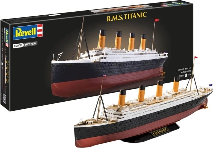 Plastový model lode RMS Titanic 1:600 multicolor