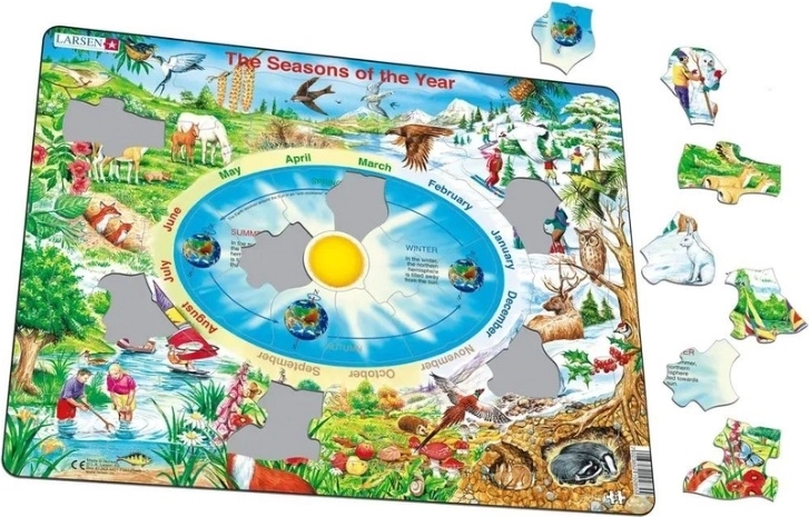 Larsen puzzle Ročné obdobia maxi