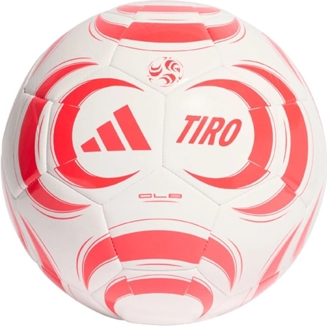 Futbalová lopta Adidas Tiro Club biela/červená