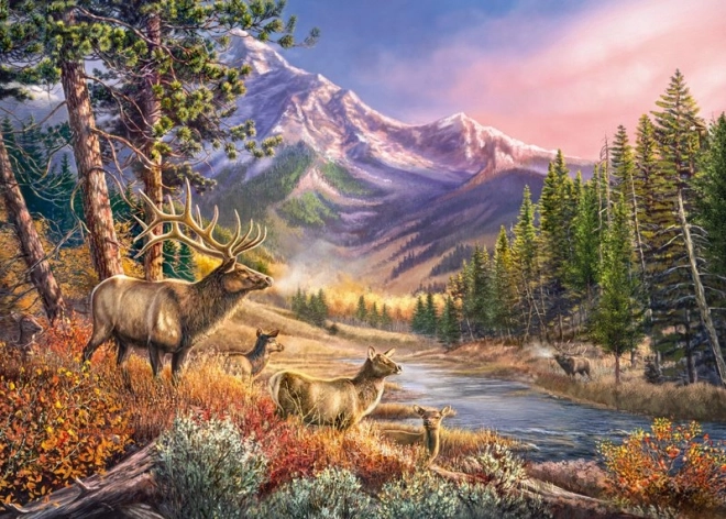 puzzle jesenný presun 1000 dielikov