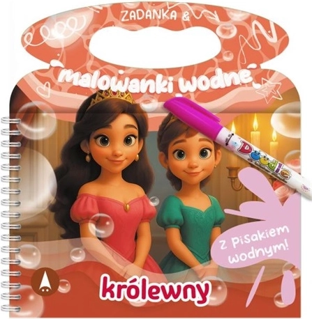 Hádanky a vodné omaľovánky Kráľovné