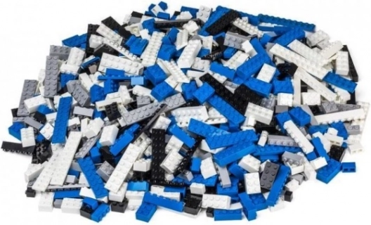 L-W Toys policajná stavebnica 1000 ks