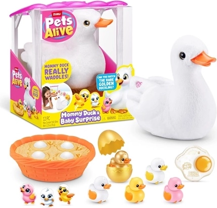 ZURU Pets Alive mama kačka s prekvapením