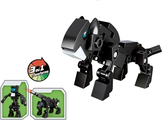 Qman multivariantný bojový tím 3v1 Leopard