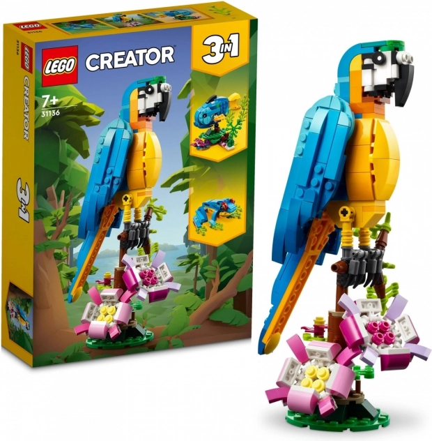 LEGO Creator Exotický papagáj 3 v 1