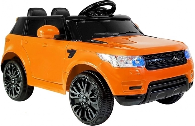 Elektrické detské auto SUV oranžové