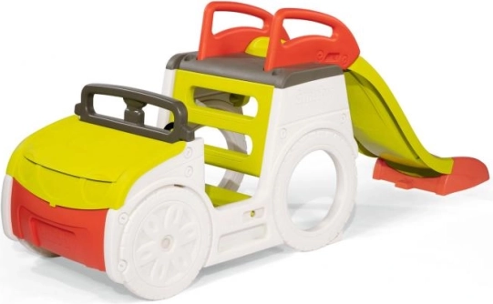 Smoby auto dobrodružstiev so šmykľavkou a pieskoviskom