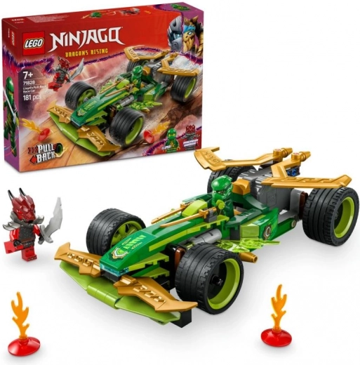 Lego NINJAGO Lloydov pretekársky voz s naťahovacím pohonom