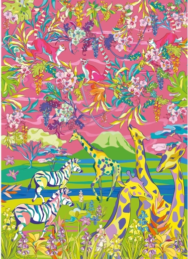 Puzzle Divoká savana 1000 dielikov GIBSONS