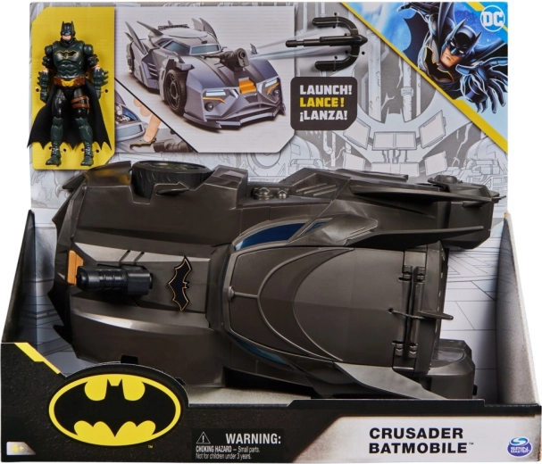 Batman Batmobil s figúrkou 10 cm