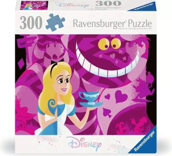 Puzzle Ravensburger Alica v krajine zázrakov 300 dielikov