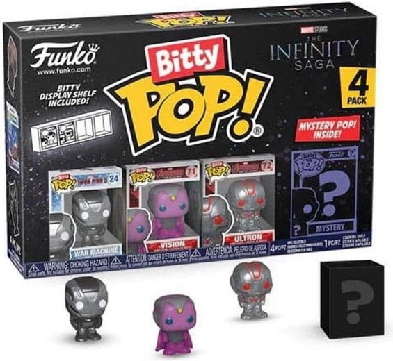 Funko Bitty Pop! Marvel Iron Man balenie 4 figúrok