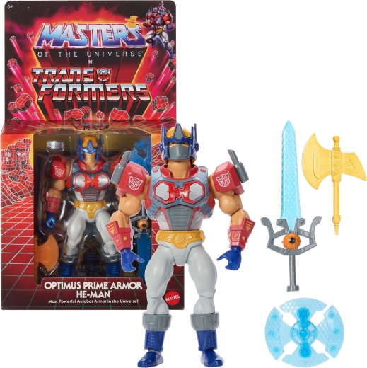 Masters of the Universe Origins x Transformers figúrka Optimus Prime 14 cm