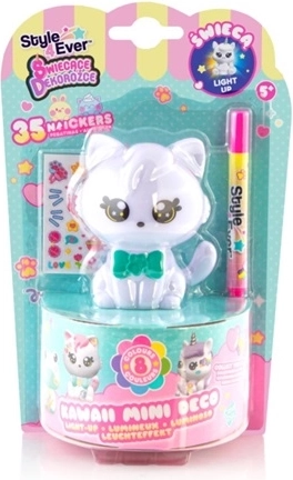 EPEE dekorožec svietiaci mačiatko kawaii – kreatívna sada DIY