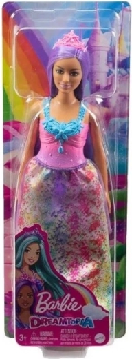 Bábika Barbie Dreamtopia fialové vlasy