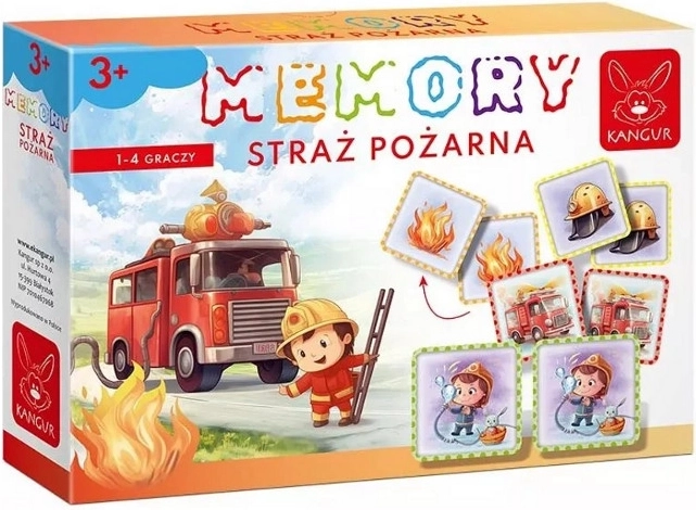 Pexeso hasičská stanica
