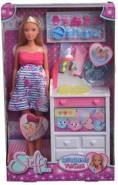 Bábika Steffi čaká dvojičky