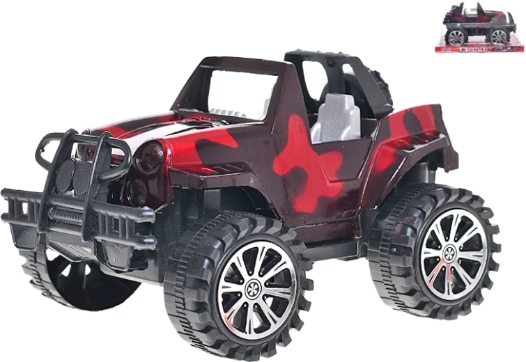 Terénne auto so zotrvačníkom 19 cm