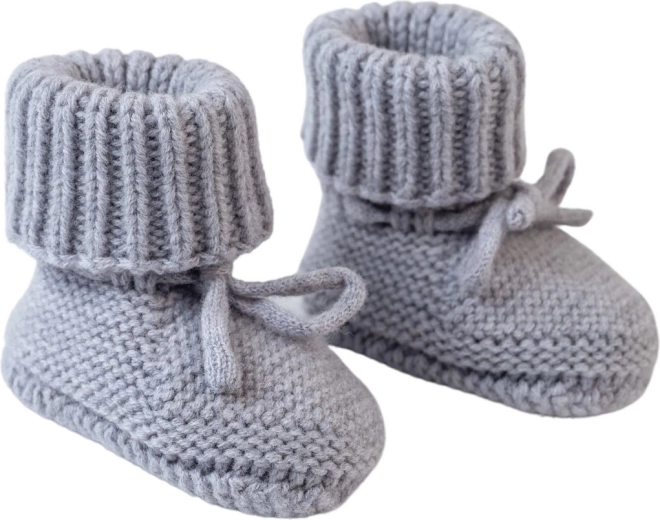 Merino papučky Lodger Drizzle 0–6 mesiacov