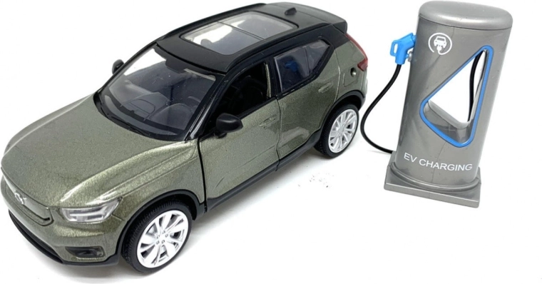 Model auta Volvo XC40 Recharge 1/32 so svetlom a zvukom - 1 kus