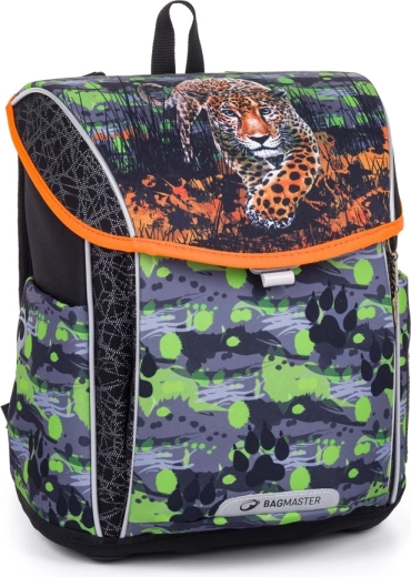 Bagmaster Prim 24 B školská aktovka leopard