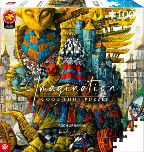GOOD LOOT puzzle Imagination: Nikodem Szewczyk Krabonszcz – Slnečný šašo, 1000 dielikov