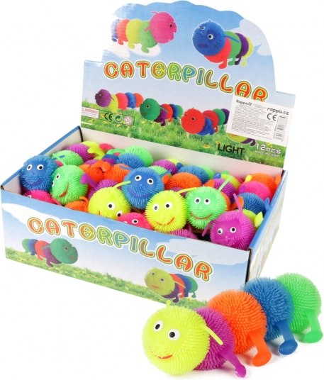 Natáhovacia puffer housenka 16 cm