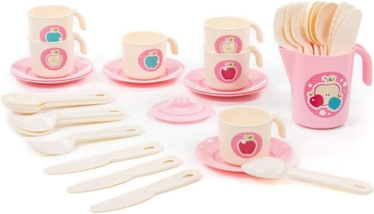 Detská čajová súprava Anička pre 6 osôb, 32 dielov