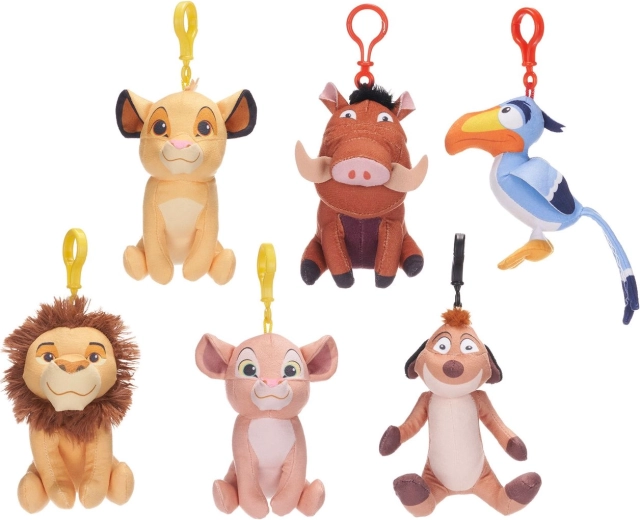 Disney Leví kráľ klip na tašku (assort) 13 cm - 1 kus