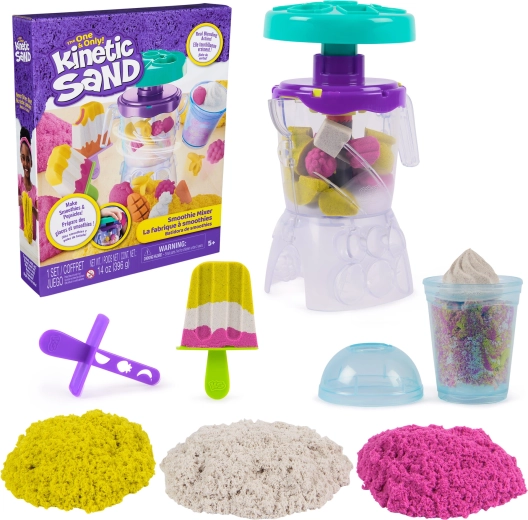Kinetic Sand smoothie mixer – kreatívna sada s kinetickým pieskom