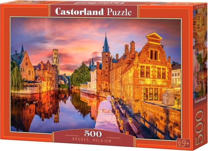 Puzzle Castorland Bruggy, Belgicko, 500 dielikov