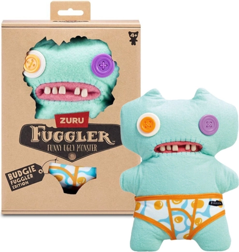 Plyšák Fuggler Budgie Gaptooth Mc Goo v nohavičkách 22 cm