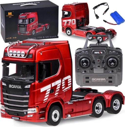 Scania 770 S V8 licencovaný RC kamión s diaľkovým ovládaním 1:18