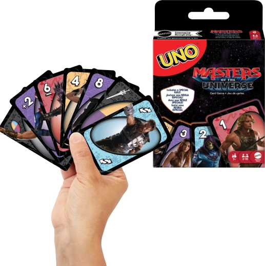 Mattel Uno Masters of the Universe – vládcovia vesmíru