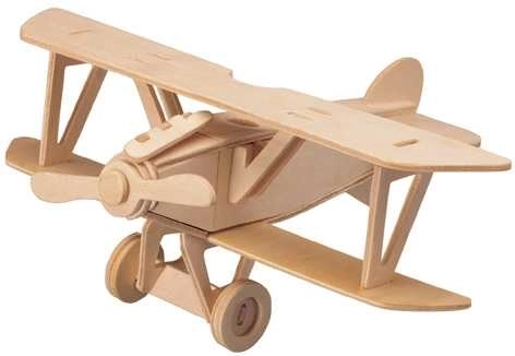 Woodcraft drevené 3D puzzle albatros