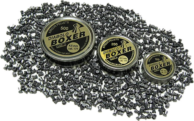 Diabolo BOXER 4,5 mm – olovené broky (500 ks)