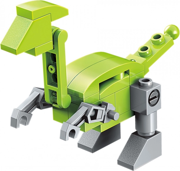 Qman Squros Premenlivý Robot Velocisaurus 3v1