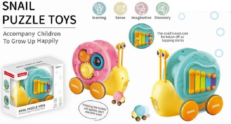 Vzdelávacia ťahacia slimáčik