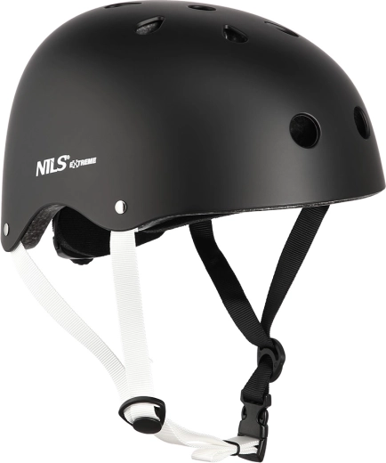 Prilba NILS Extreme MTW001 – čierna freestylová prilba – XS (48–52 cm)