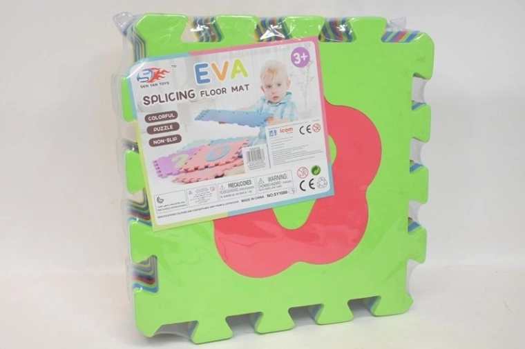Penová puzzle podložka 10 dielov veľká