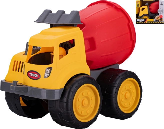 Stavebné auto miešačka 33 cm – hračka pre malých staviteľov