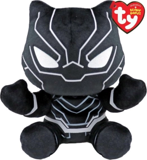 Ty Marvel Black Panther plyšová figúrka 15 cm - 1 kus