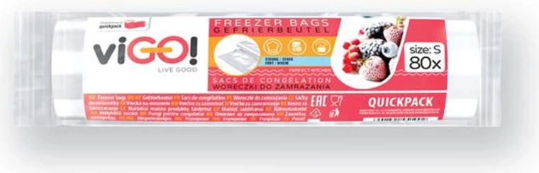 Mikroténové vrecká 20 × 30 cm, 80 ks