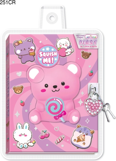 Tajný denník so zámkom Sladký medvedík