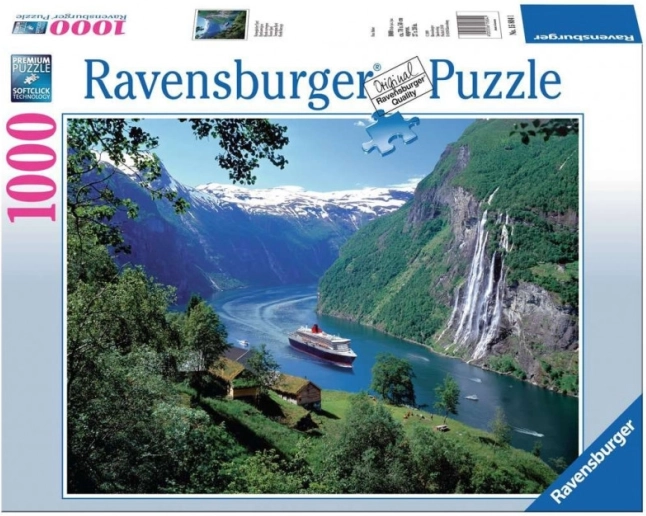 Puzzle 1000 prvkov Fjord v Nórsku