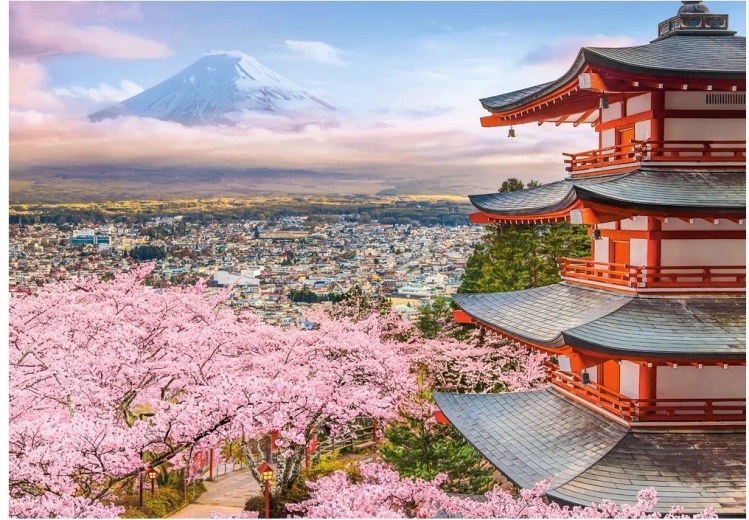 Castorland puzzle Jar v Japonsku 500 dielikov